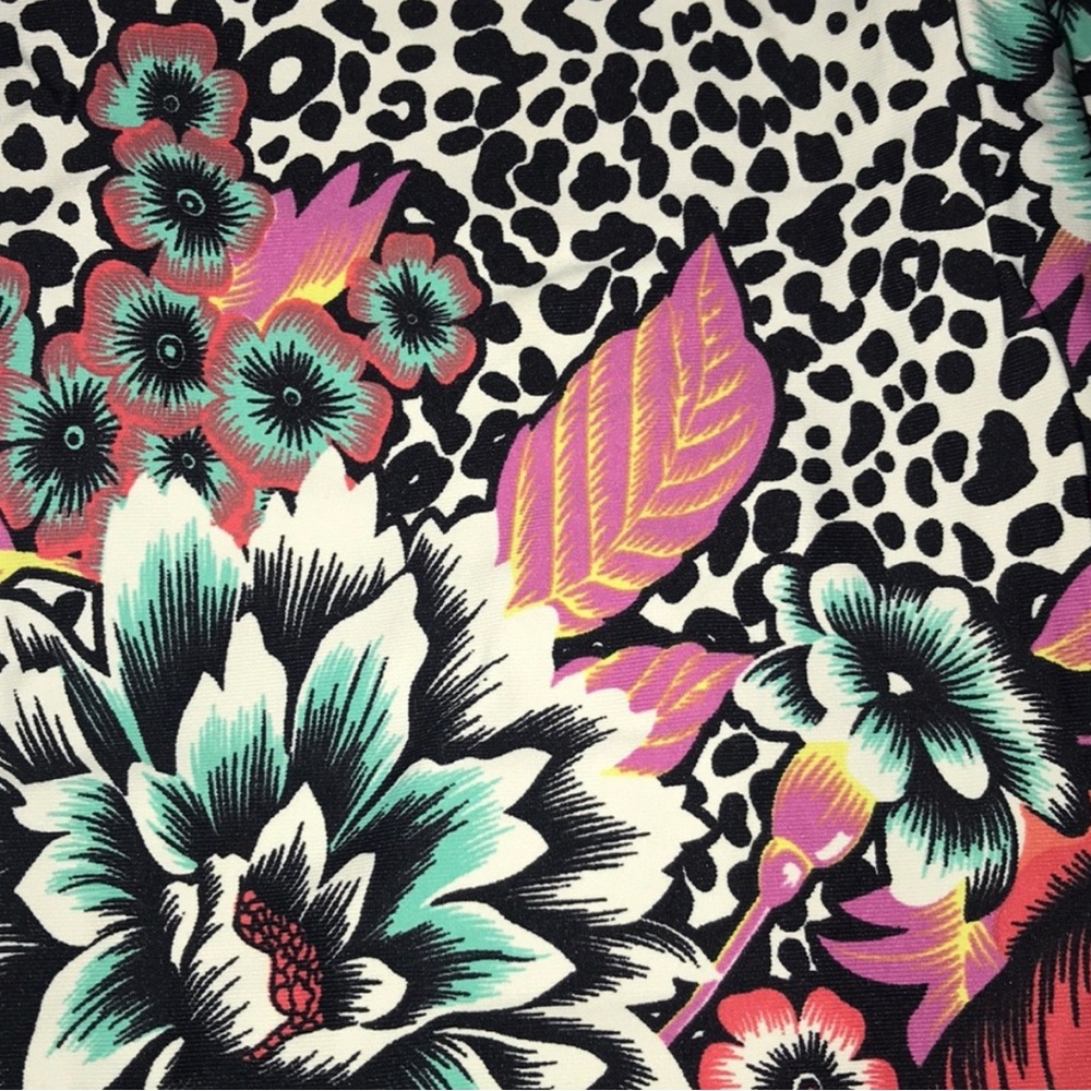 Liquido leggings flower animal print